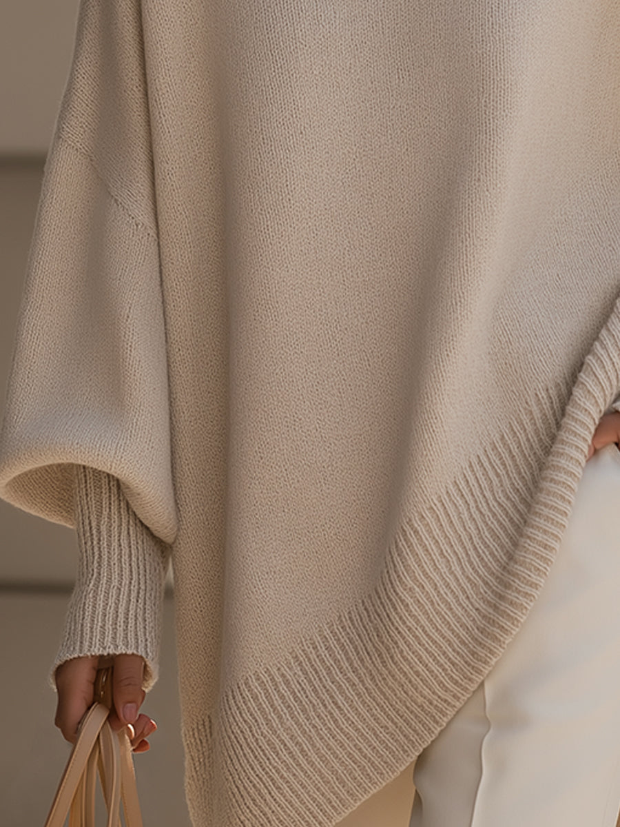 Annete | Oversized poncho trui