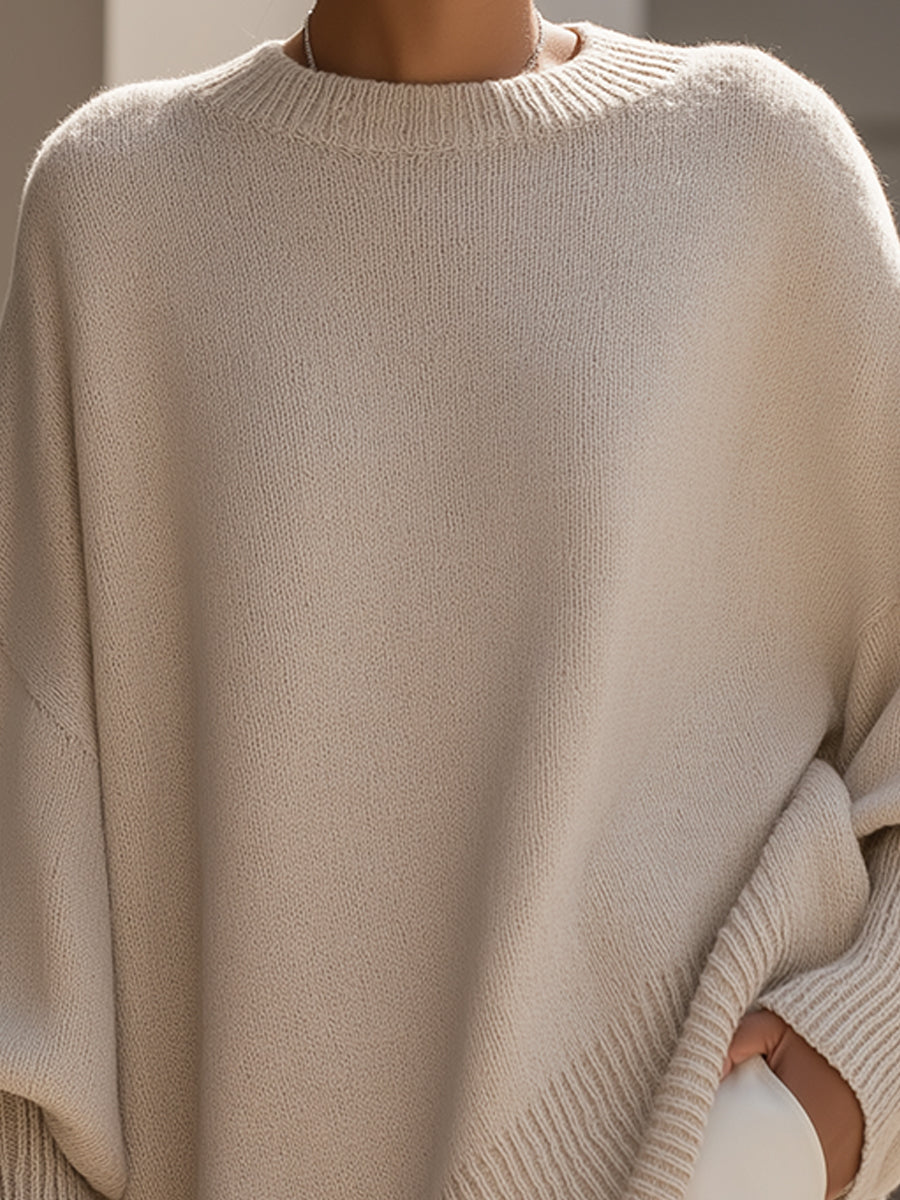 Annete | Oversized poncho trui