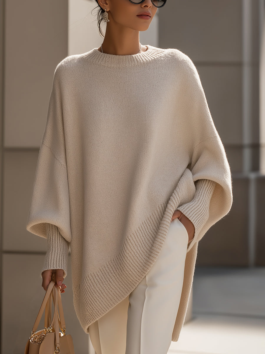 Annete | Oversized poncho trui