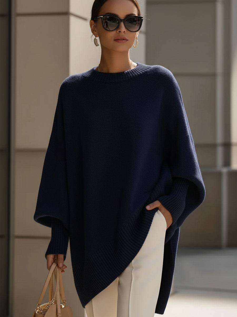 Annete | Oversized poncho trui