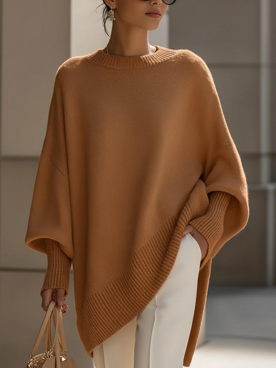 Annete | Oversized poncho trui