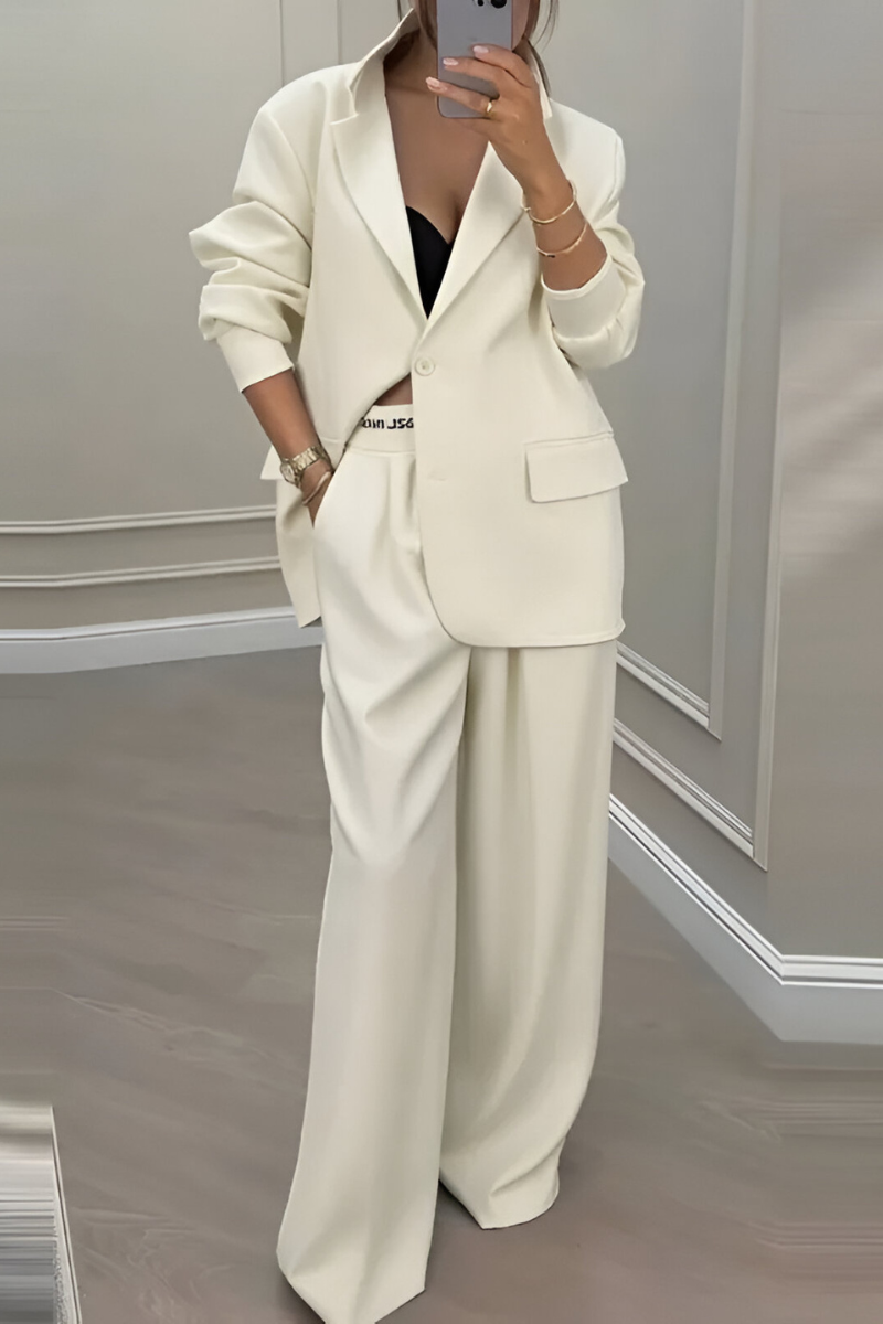 Amira™ | Stijlvolle relaxte blazer set