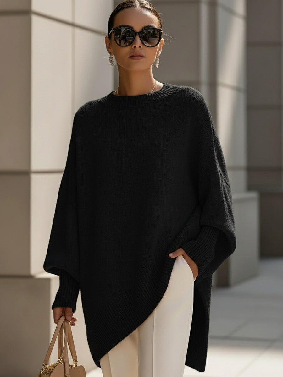 Annete | Oversized poncho trui
