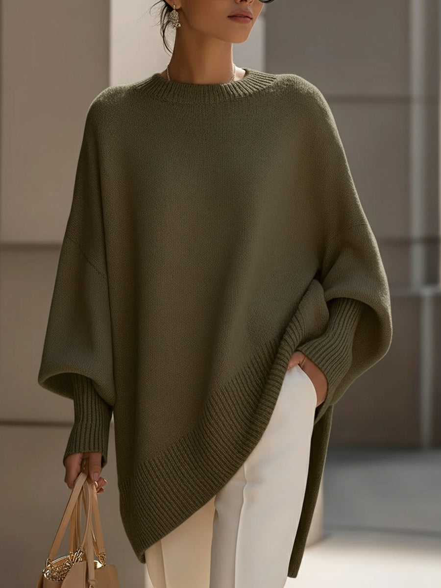 Annete | Oversized poncho trui