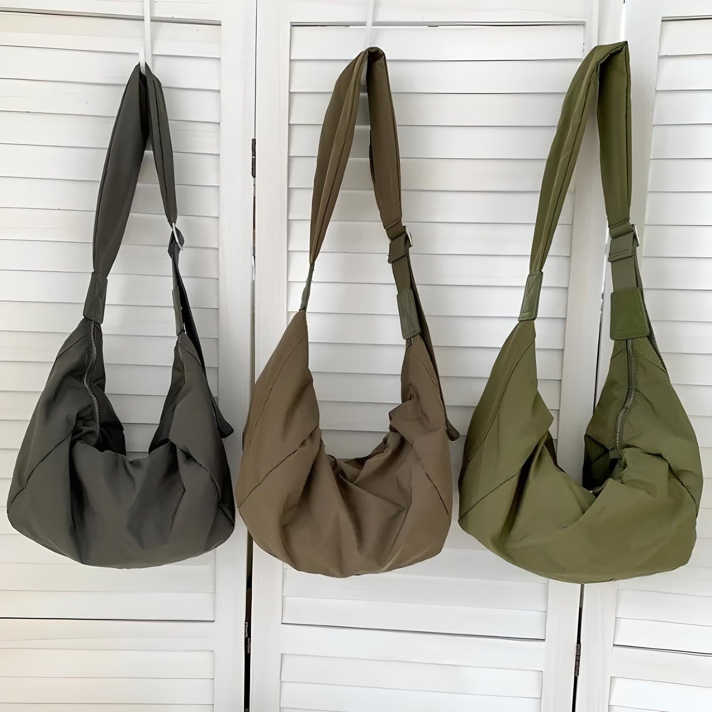 Olive | Puffer schoudertas