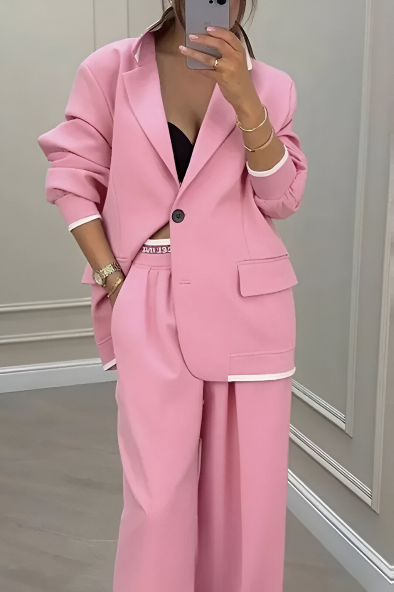 Amira™ | Stijlvolle relaxte blazer set