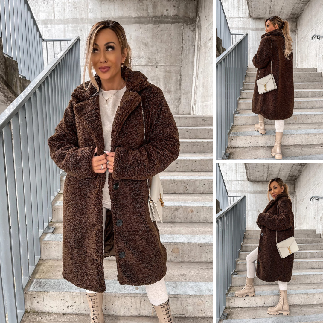 NUVEA™ | Winterzachte Teddycoat