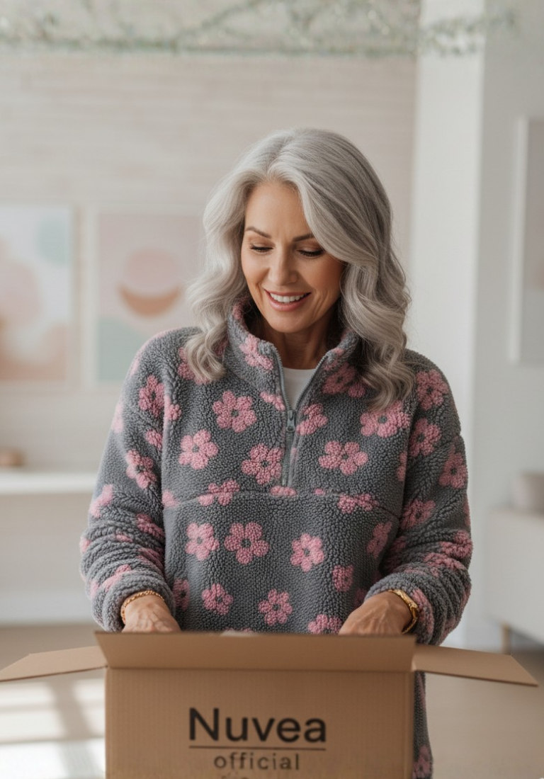 Suzan | Trui met bloemenprint