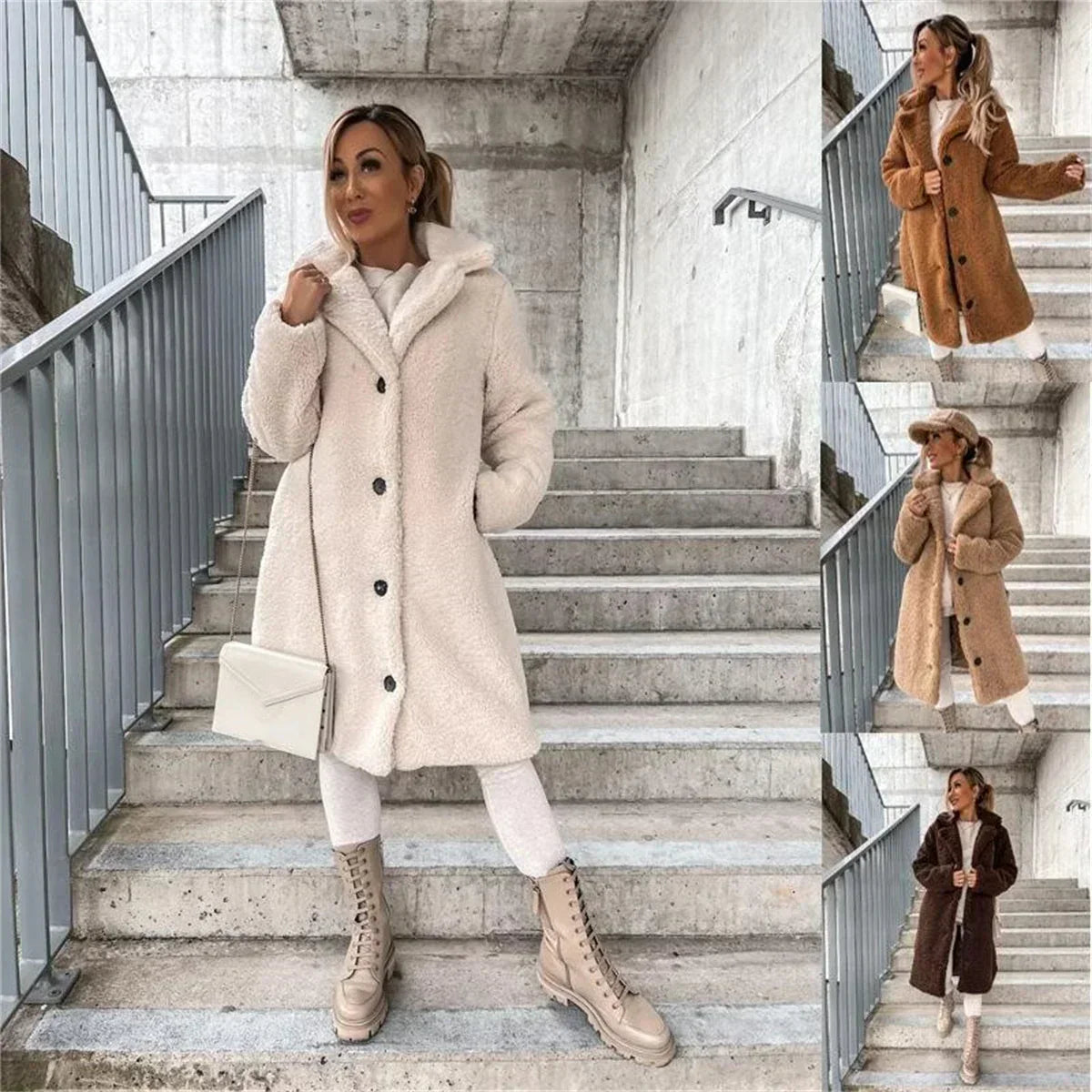 NUVEA™ | Winterzachte Teddycoat