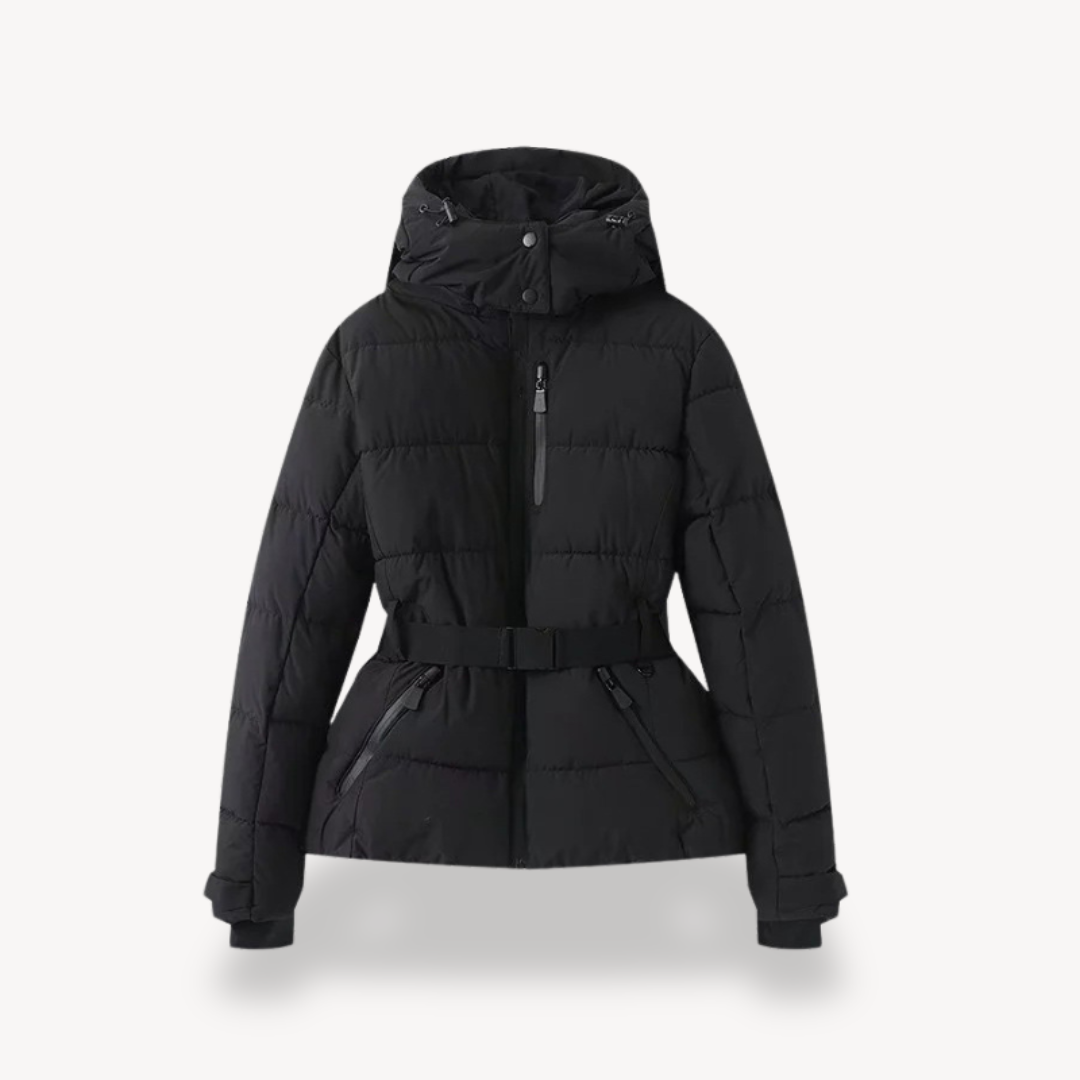 Dalia | Winterjas met Ceintuur | Gewatteerd