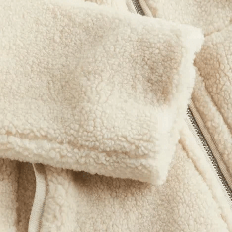 Kaja | Warm en Comfortabel Teddy Fleece Jack