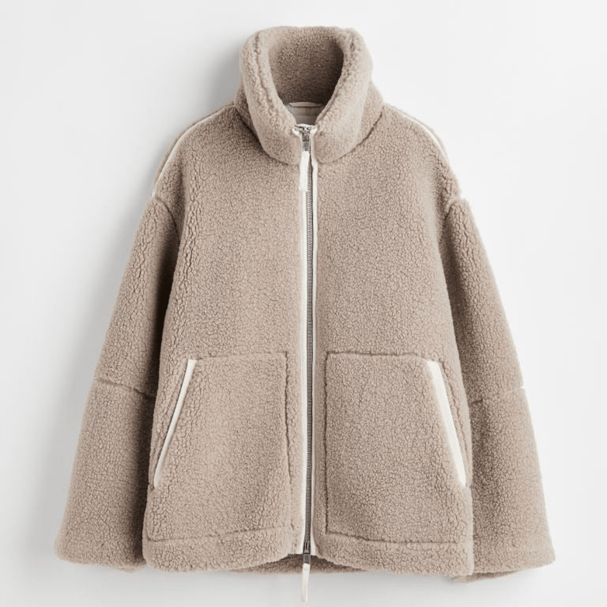 Kaja | Warm en Comfortabel Teddy Fleece Jack