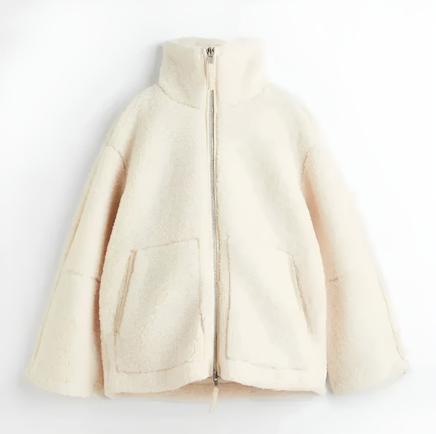Kaja | Warm en Comfortabel Teddy Fleece Jack