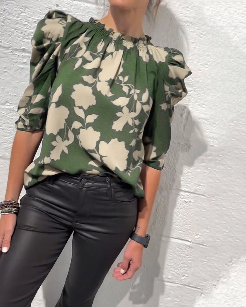 Blouse Pompmouw Ruche