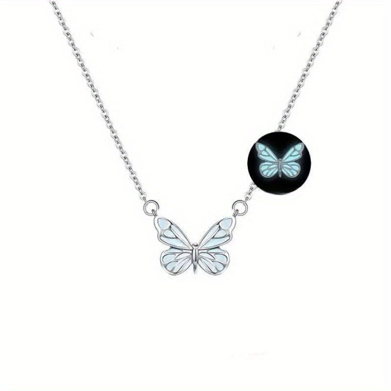 Noelia | Light-Changing Butterfly Necklace