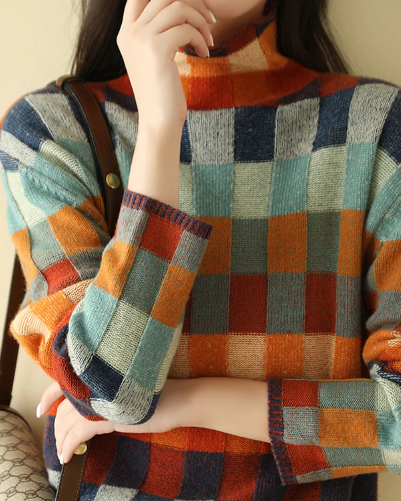 Madi | Luxe patchwork coltrui