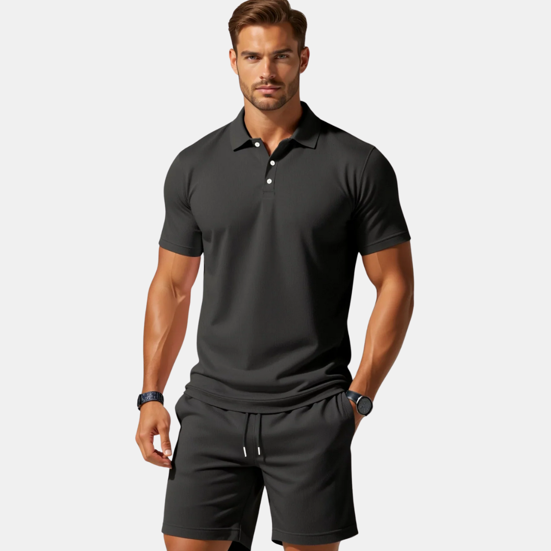Kaden | Heren Polo- en Shortsset