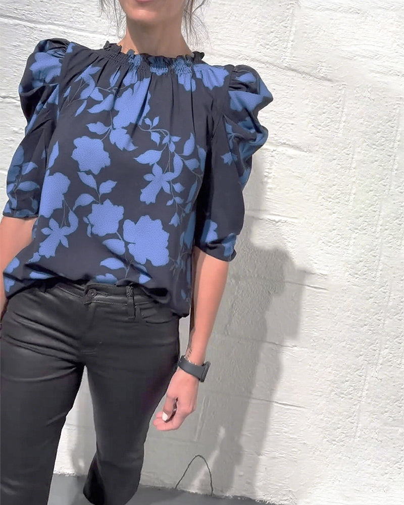 Blouse Pompmouw Ruche