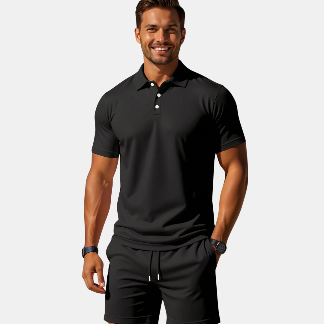 Kaden | Heren Polo- en Shortsset