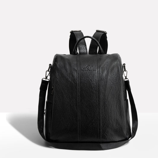 Tourer | Dames Antidiefstal Leren Rugzak