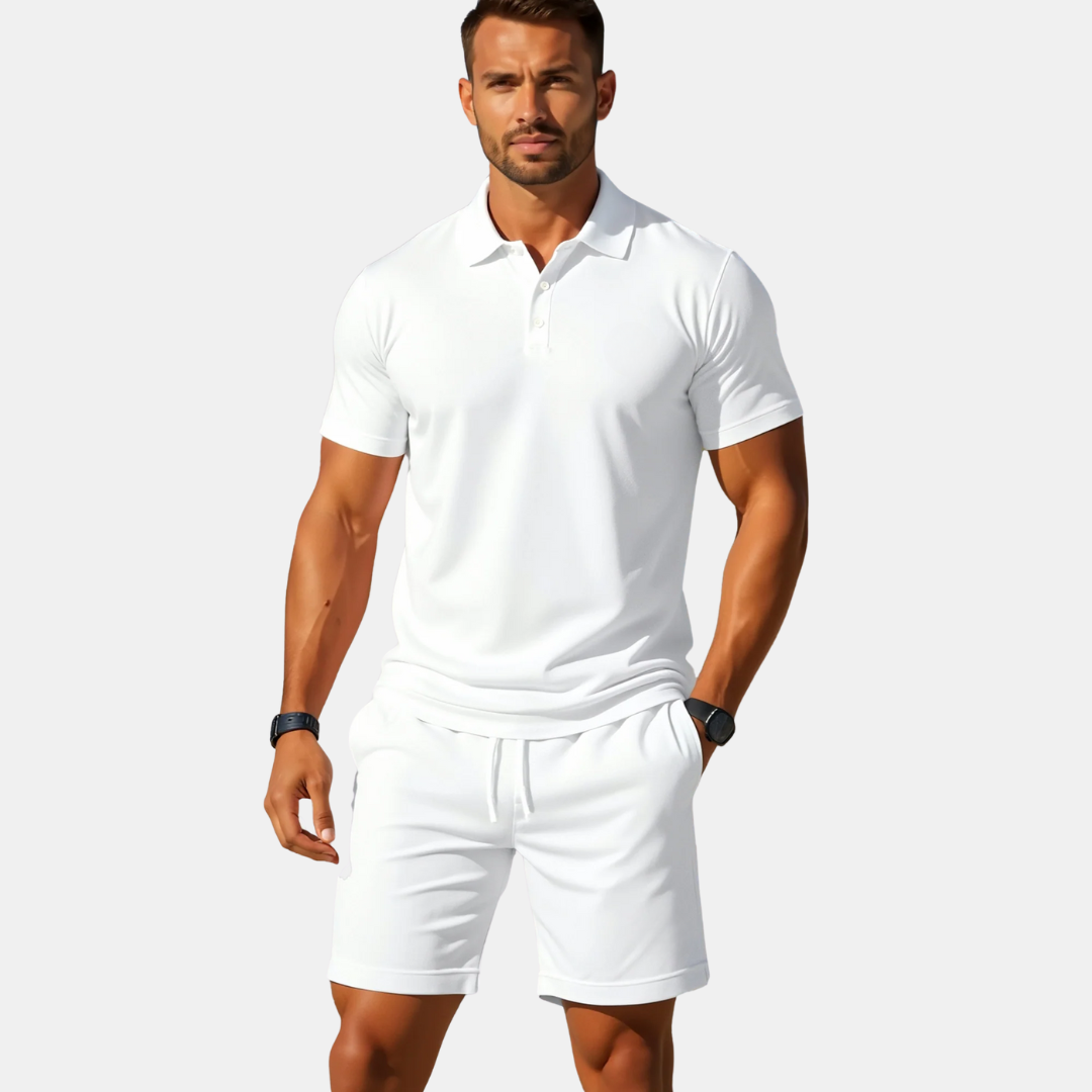 Kaden | Heren Polo- en Shortsset