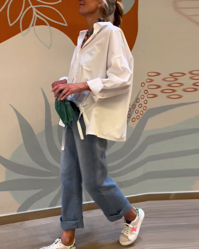 Woon-werkverkeer effen revers top