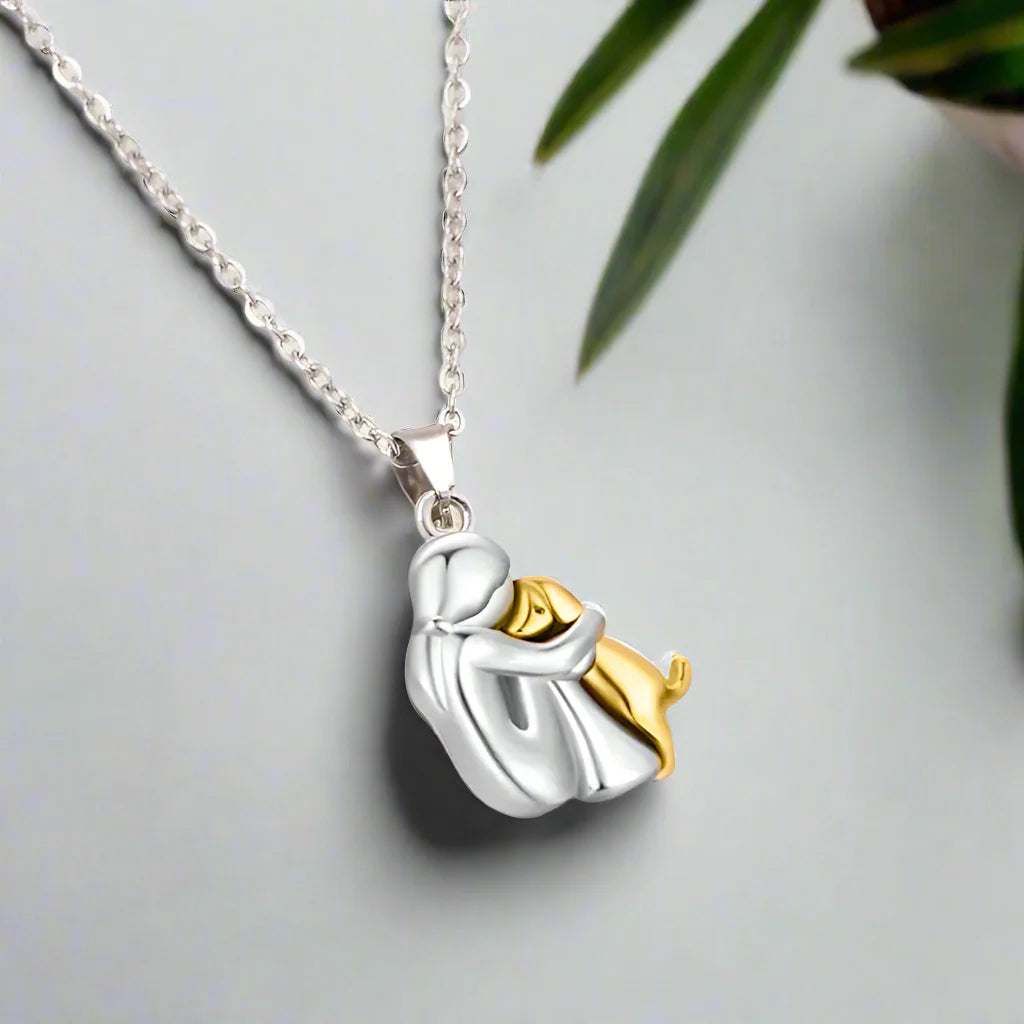 Olivia | Puppy Embrace Necklace