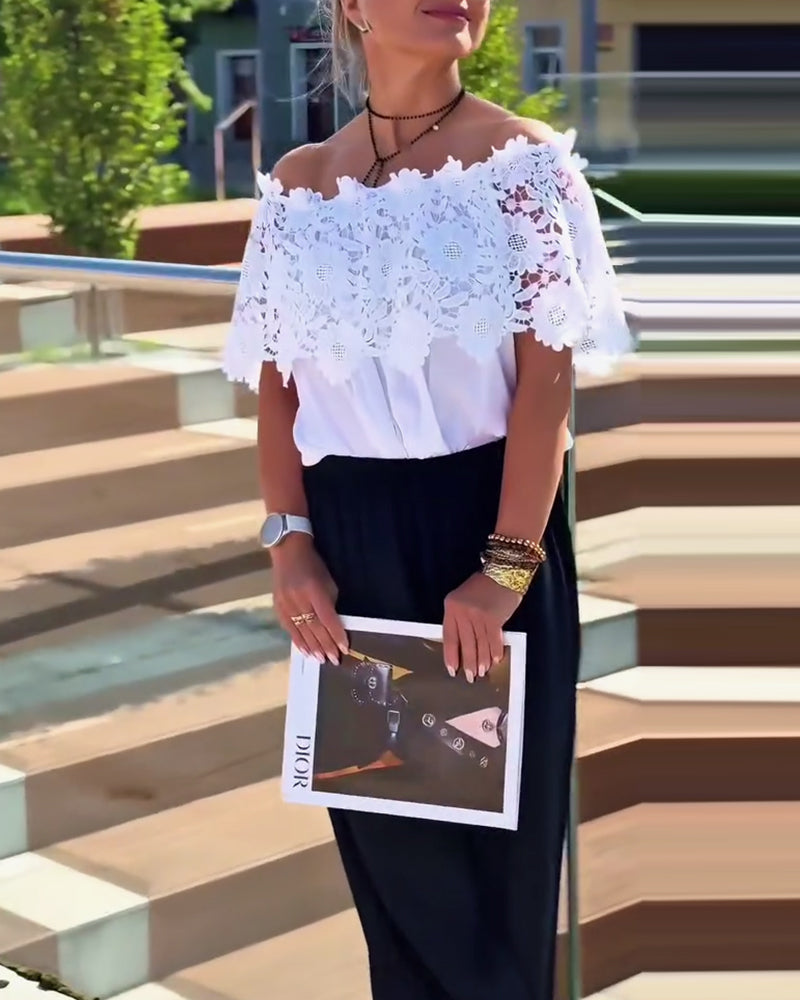 Blouse Kant Modeontwerp