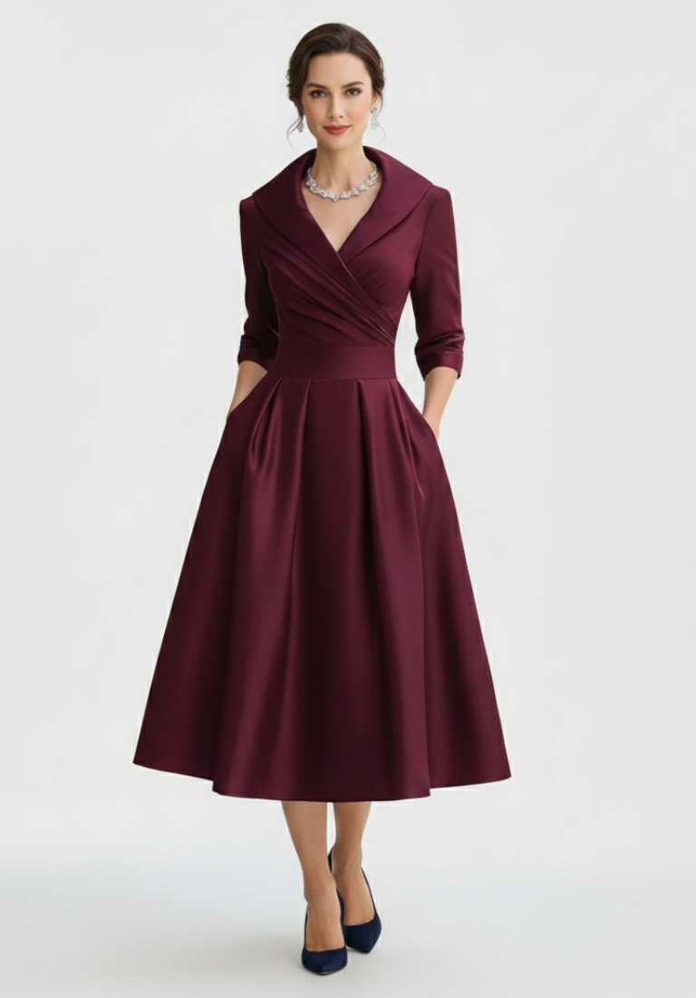 Marley Quinn | Elegante Midi-Jurk