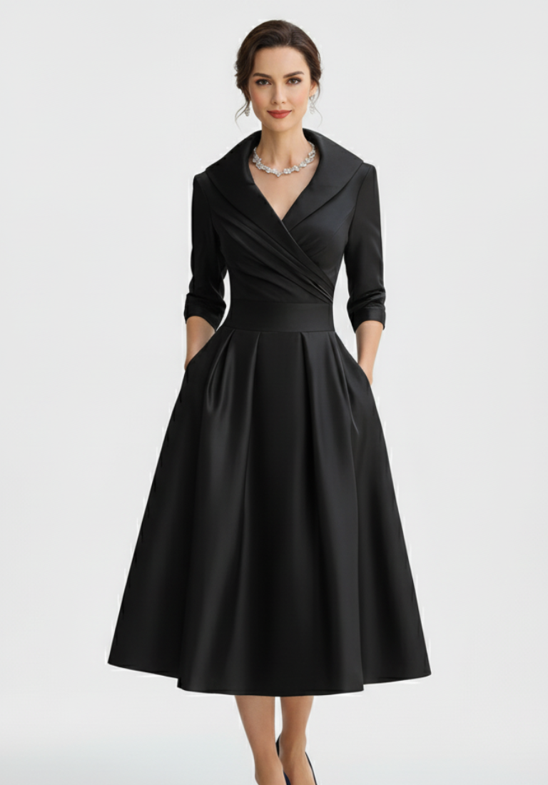 Marley Quinn | Elegante Midi-Jurk