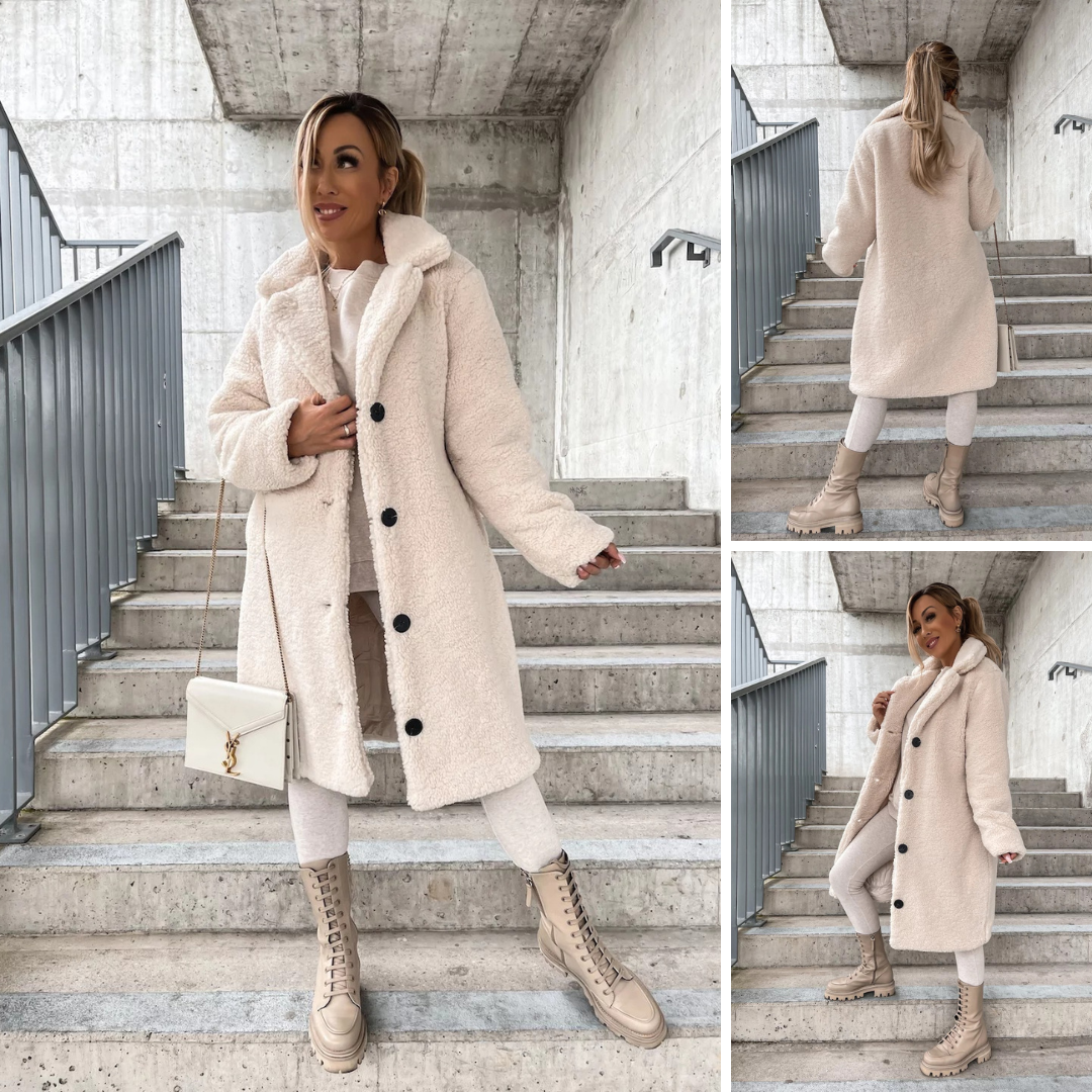 NUVEA™ | Winterzachte Teddycoat