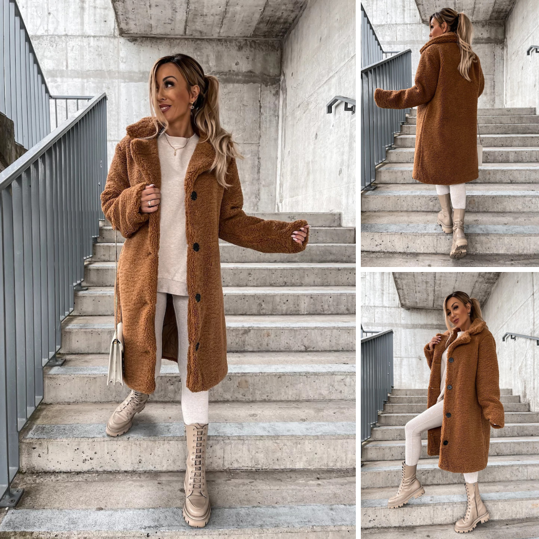 NUVEA™ | Winterzachte Teddycoat