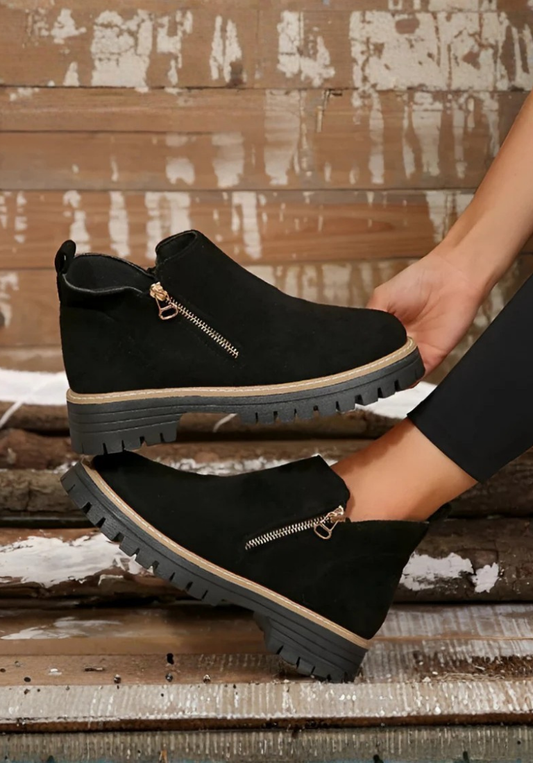 Leni™ | Moderne laarsjes met grove zool