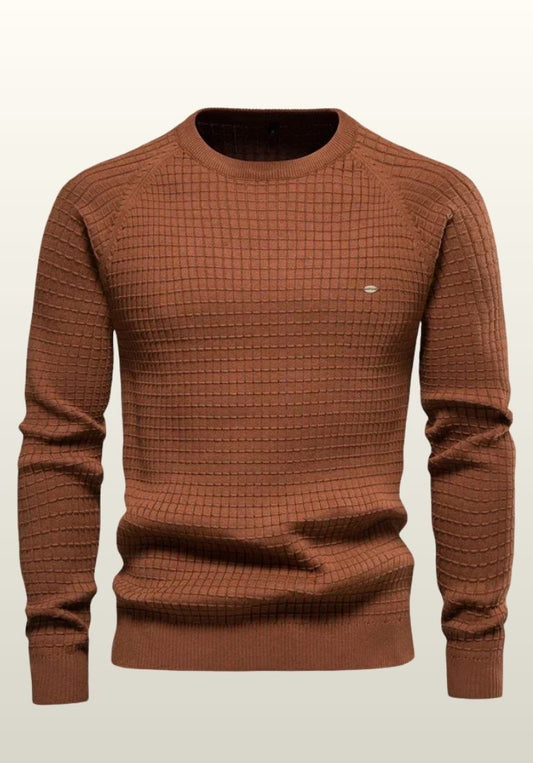 Gert | Herenpul met ruitpatroon