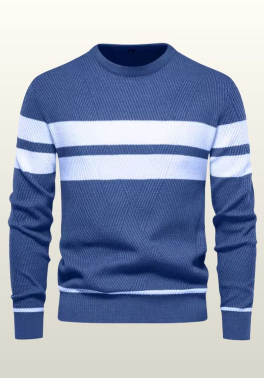 Jacob | Elegante trui voor mannen met een herringbone patroon