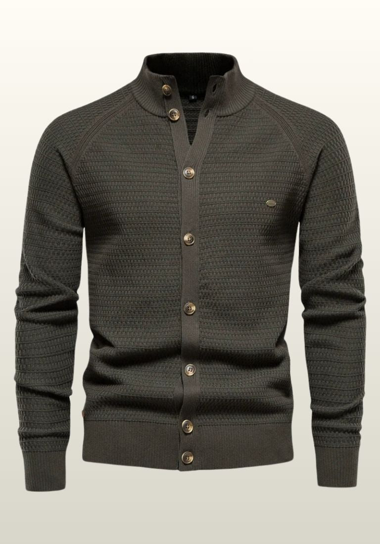 Niels | Exclusieve Katoenen Cardigan