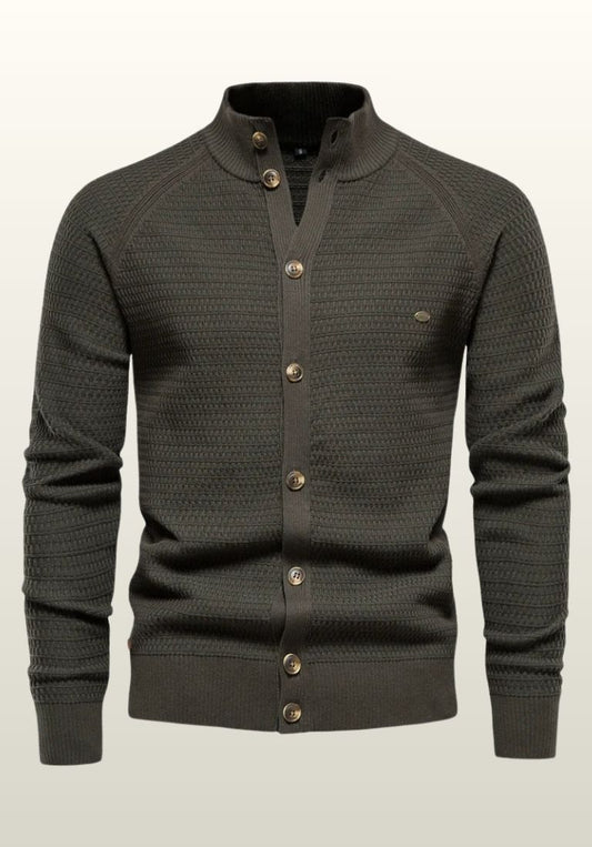 Niels | Exclusieve Katoenen Cardigan