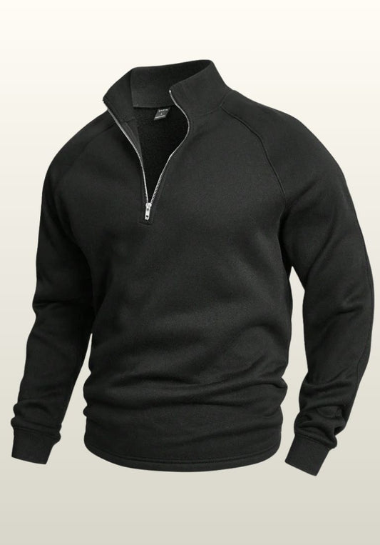 Antonio | Zip-up met halve rits