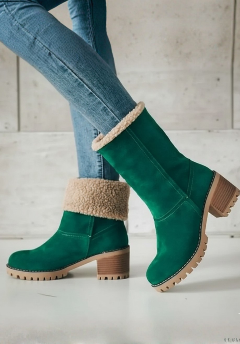 Luna™ Warme Fleecegevoerde Dameslaarzen