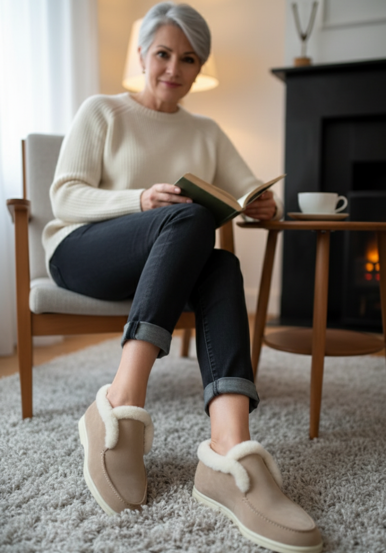 Amora™ Warme Fleece Instapschoenen