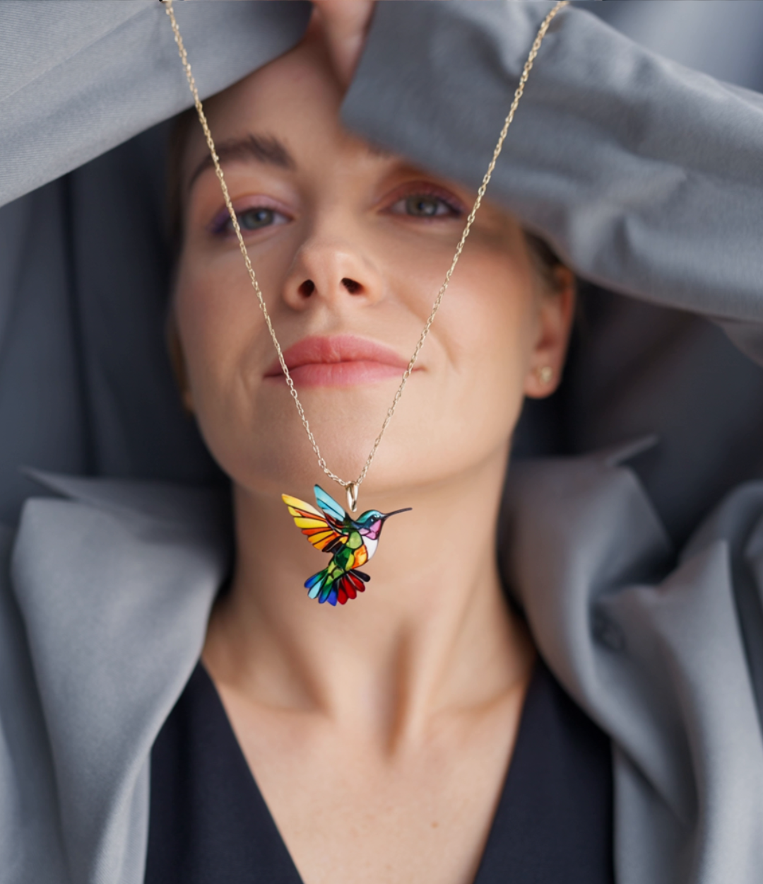 Viona | Prachtige Kolibrie Ketting