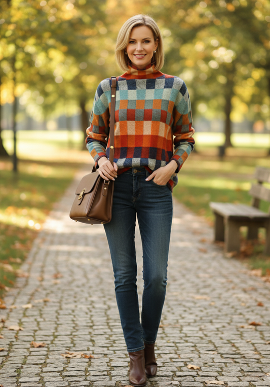 Madi | Luxe patchwork coltrui