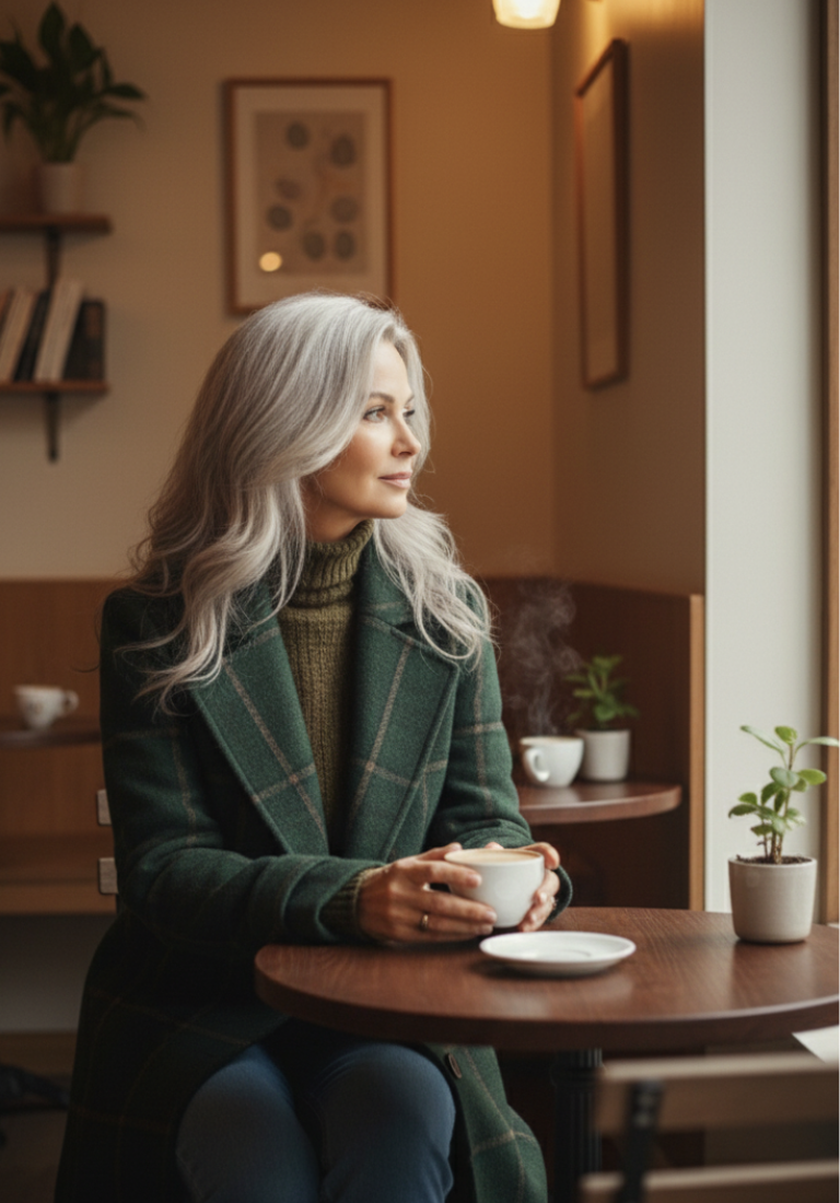 Isabella – Klassieke geruite jas