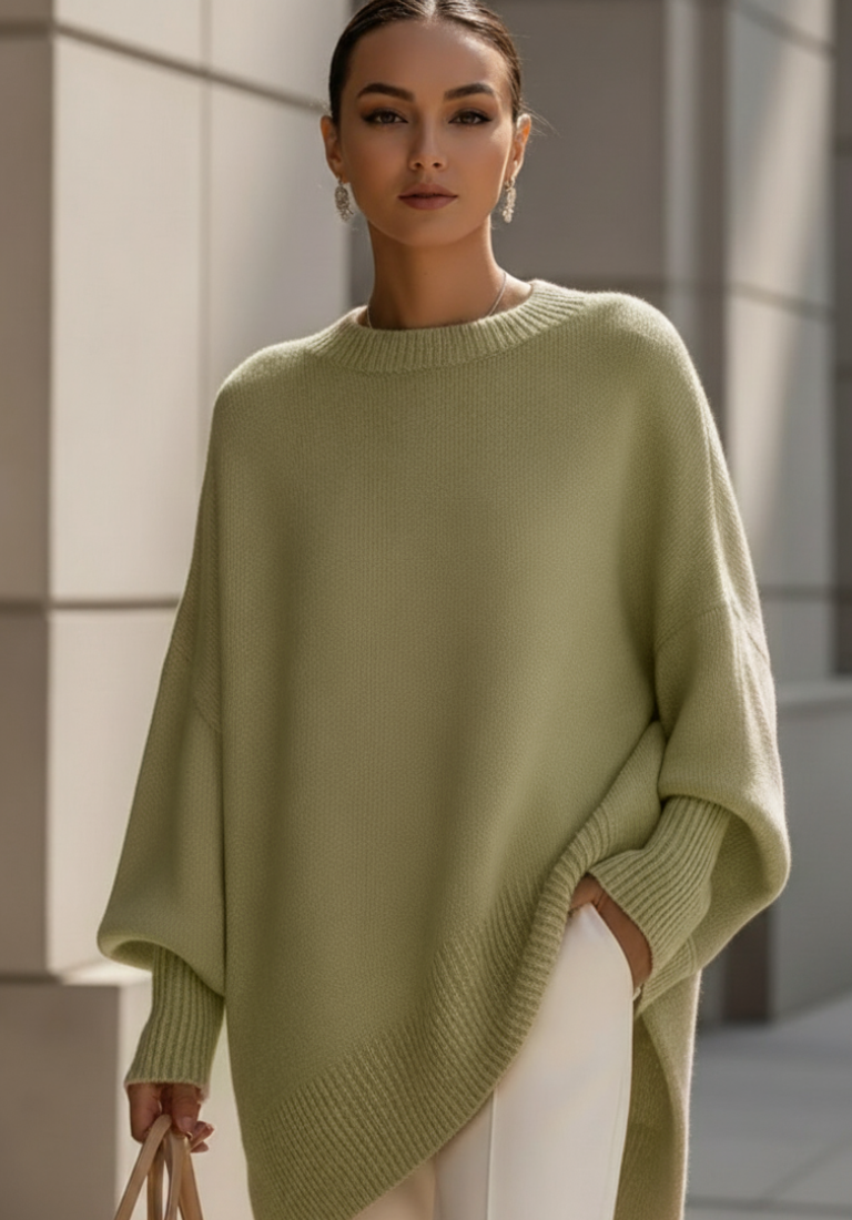 Alisha | Verfijnde Trui van Wolblend