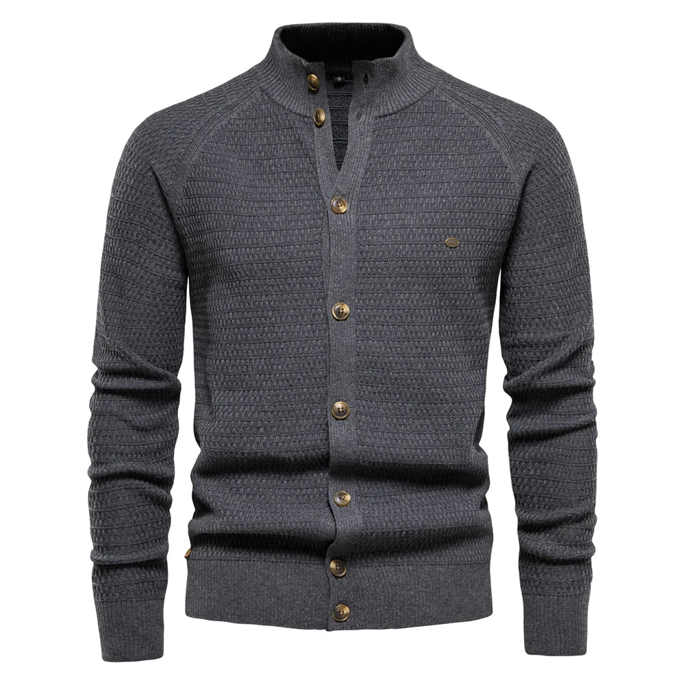 Niels | Exclusieve Katoenen Cardigan