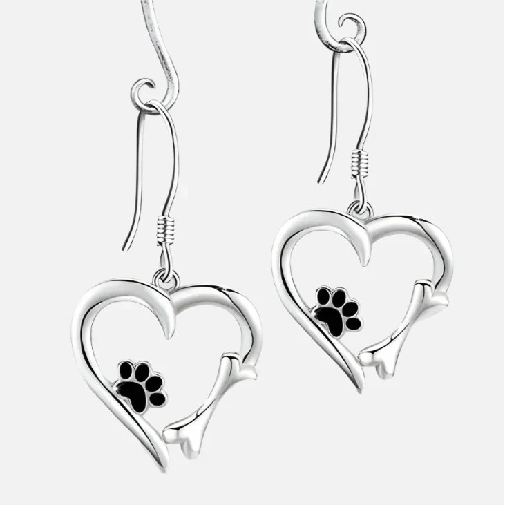 Always With You Paw Earrings