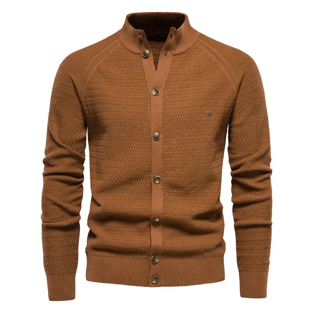 Niels | Exclusieve Katoenen Cardigan