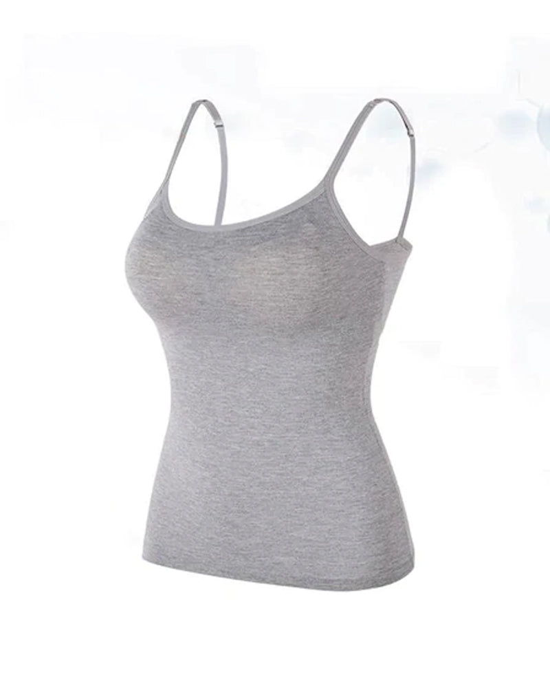 Hemdje met ingebouwde beha