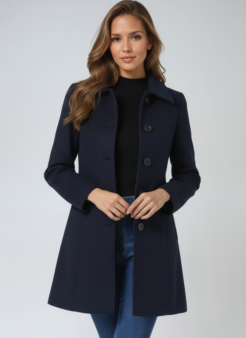 Josephine – Enkelsluitend Winter Trenchcoat