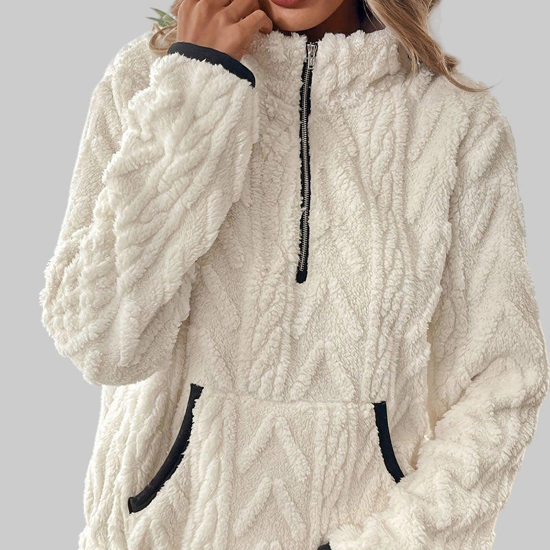 Sheina | Dames Warme Trui | Met Ritssluiting